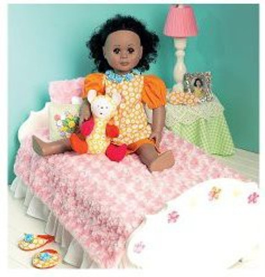 

McCall Patterns M6718 Bed Mattress And Bedding Ensemble For 18Inch Table(Multicolor)