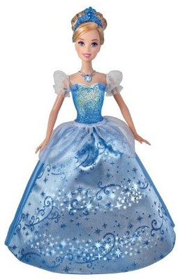 

Mattel Disney Princess Swirling Lights Cinderella Doll(Multicolor)