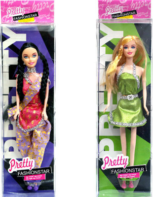 

Amaya Pretty Fashion Doll2 Set Of 2(Multicolor)