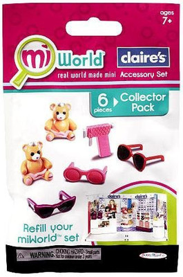 

MiWorld Playset Refills Claires Set Collector Pack 1(Multicolor)