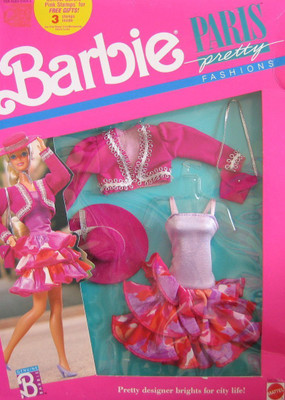 

Barbie Party Outfit For 35 cm Doll(Pink, White)