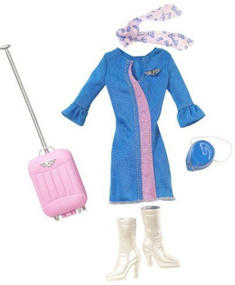 

Barbie Riding Outfit For 40-45 cm Doll(Blue)