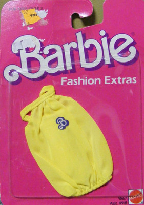 

Barbie Party Outfit For 40-45 cm Doll(Yellow)