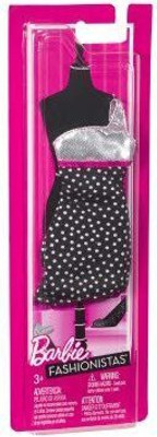 

Mattel Party Outfit For 35-40 Doll(Black, White)