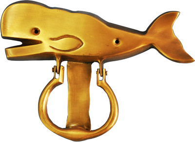16% OFF on aakrati Whale Brass Door Knocker(Antique Brass)