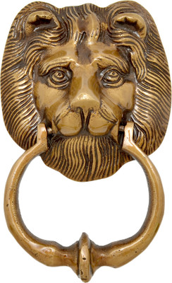 41% OFF on Handecor Lion Face Brass Door Knocker(Antique Brass) 41% OFF on Handecor Lion Face Brass Door Knocker(Antique Brass)