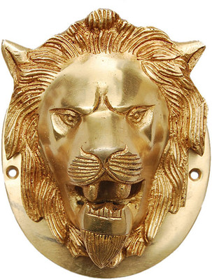 33% OFF on Aakrati Lion Brass Door Knocker(Antique Brass)