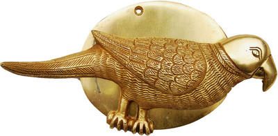 35% OFF on Aakrati Peacock Brass Door Knocker(Antique Brass)