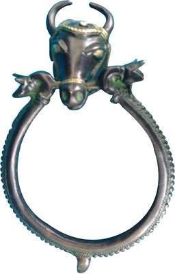 5% OFF on aakrati Animal Face Towel Stand Brass Door Knocker(Antique Brass)