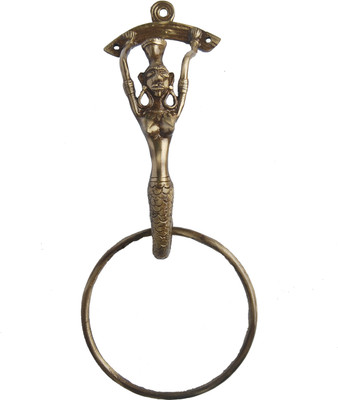 4% OFF on aakrati Towel Standati Brass Door Knocker(Antique Brass)
