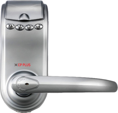 

Cp Plus Zinc Alloy Metallic Electronic locks(Silver)