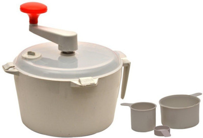 

Ebigshopping Plastic Spiral Dough Maker(White)