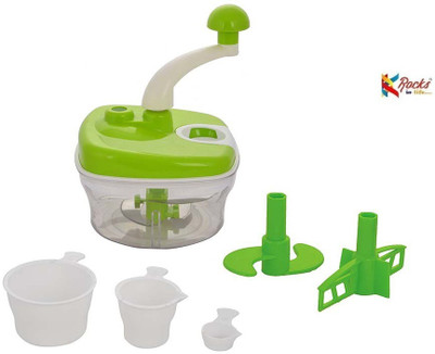 

Rocks Plastic Detachable Dough Maker(Green)