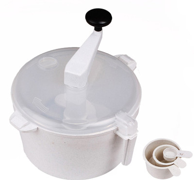 

Peach Manual PP (Polypropylene) Detachable Dough Maker(White)