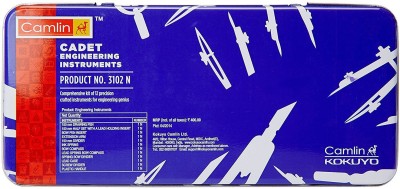 Camlin 3102N Drafting Compass Set(Number of 1)