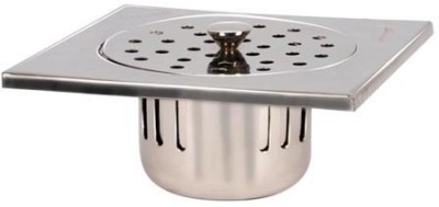 SHRUTI Bathroom Sink Stainless Steel Push Down Strainer(15 cm Set of 1)