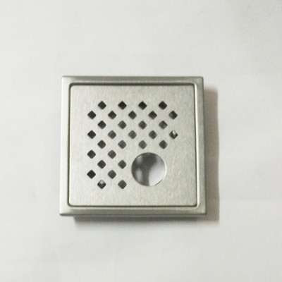 

Aquieen Floor Stainless Steel Push Down Strainer(15.24 cm Set of 1)