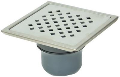 

Aquieen Floor Stainless Steel Push Down Strainer(15.24 cm Set of 1)
