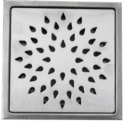 

Aquieen Floor Stainless Steel Push Down Strainer(15.24 cm Set of 1)