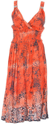 

Pure Nautanki Women's Maxi Orange Dress