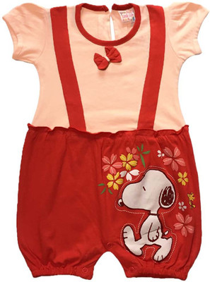 

LittleLife Mini/Short Casual Dress(Red, Cap Sleeve