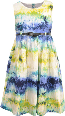 

Bella Moda Midi/Knee Length Casual Dress(Multicolor, Sleeveless)