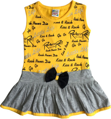 

LittleLife Mini/Short Casual Dress(Gold, Sleeveless