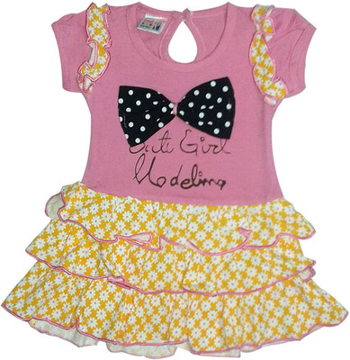 

Little Life Mini/Short Casual Dress(Pink, Cap Sleeve