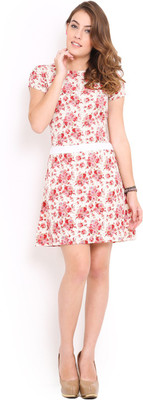 

Trend Arrest Women' A-line White Dress, Cream