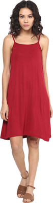 Grain Women A-line Red Dress