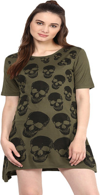 PUNK Women A-line Multicolor Dress