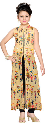 

Hunny Bunny Maxi/Full Length Party Dress(Beige, Sleeveless