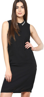 VERO MODA Women Shift Black Dress