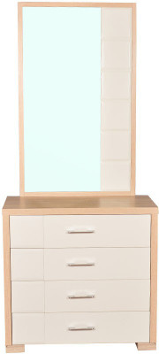 

HomeTown Geo Engineered Wood Dressing Table(Finish Color - Clear Maple)