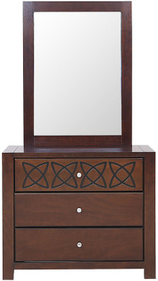 

HomeTown Solid Wood Dressing Table(Finish Color - WENGE)
