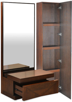 

@home by Nilkamal Nixon Engineered Wood Dressing Table(Finish Color - Cherry)
