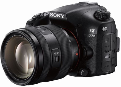 View Sony ILCA-77M2Q Mirrorless Camera Body + 16 - 50 mm Zoom Lens(Black)  Price Online