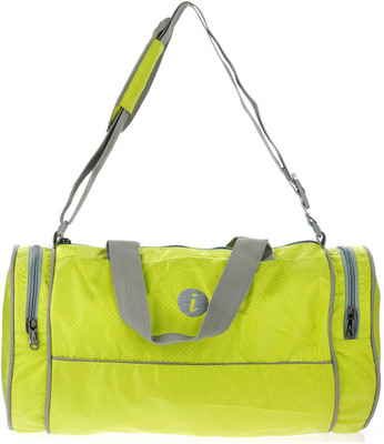 

i 13 inch/33 cm Plain Spacious Gym Bag(Green)