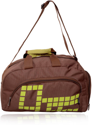 

Yark 16 inch/43 cm Gym Bag with Shoe Pouch Gym Bag(Brown)