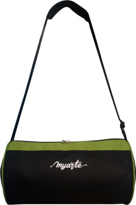 

Myarte (Expandable) GYM BAG Gym Bag(Black, Green)