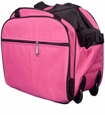 Inte Enterprises Expandable AMB02 Travel Duffel Bag Pink