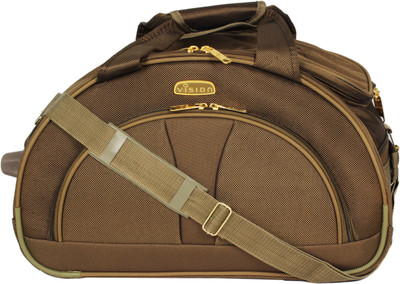 

Vision 20 With 3 Digit Lock Duffel Strolley Bag(Green)