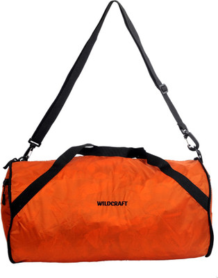 

Wildcraft 10 inch/25 cm (Expandable) Carak Orange Travel Duffel Bag(Orange)