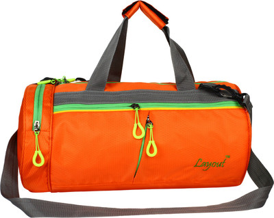 

Layout 17 inch/43 cm (Expandable) Energy12 Gym Bag(Orange)