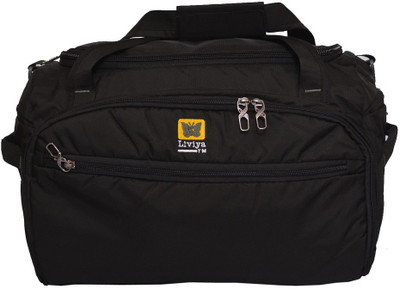 

Liviya 20 inch/51 cm (Expandable) bt 432 Travel Duffel Bag(Black)