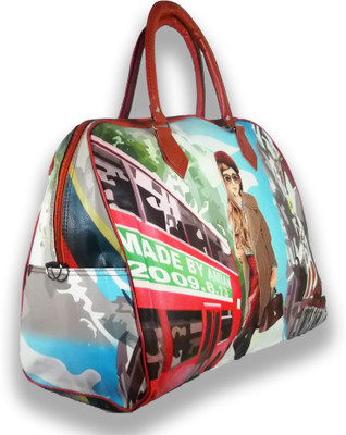 

Elleraz London Dreams Travel Duffel Bag(Multicolor)