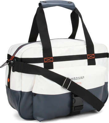 

ADIDAS Travel Duffel Bag(White, Black), Black;white