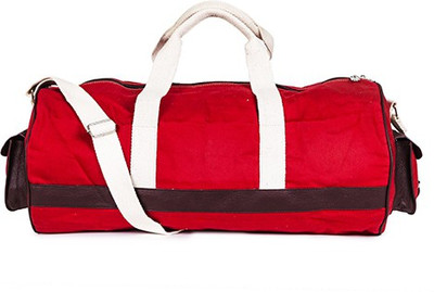 

Goatter 22 inch/56 cm 22" Drum Duffel Travel Duffel Bag(Red, Blue, Grey), Blue;grey;red