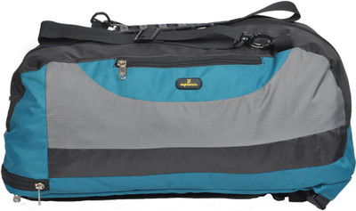 

Explorer Light Weight 3 year Warrenty Water Resistant Nylon 2-In-1 Grey Color Travel Duffel Bag(Multicolor)