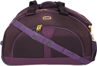 

Vision 20 With 3 Digit Lock Duffel Strolley Bag(Purple)